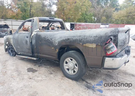 2019 Ram 2500 Lone Star 4X2 8' Box from USA, damaged, VIN 3C6MR4BJ2KG682938